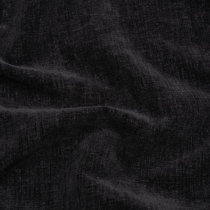 Otta Black Polyester Chenille Woven