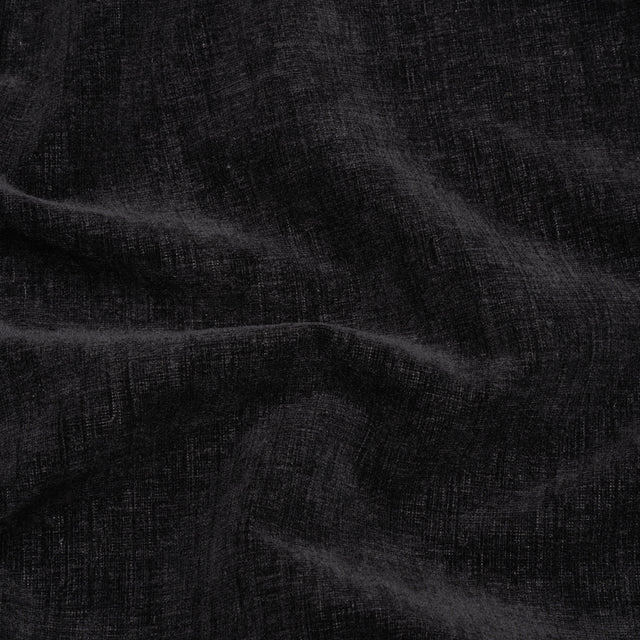Otta Black Polyester Chenille Woven