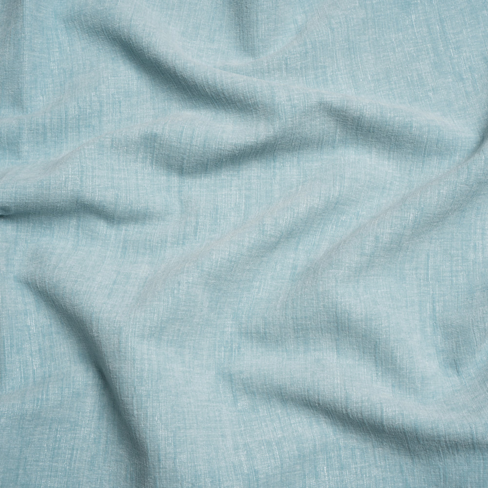Otta Seafoam Polyester Chenille Woven