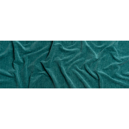Otta Teal Polyester Chenille Woven Full