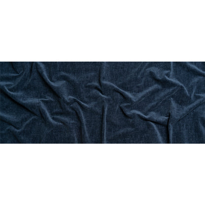 Otta Indigo Polyester Chenille Woven Full
