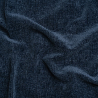 Otta Indigo Polyester Chenille Woven