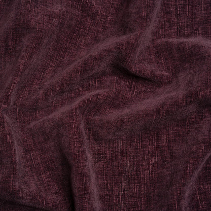 Otta Eggplant Polyester Chenille Woven