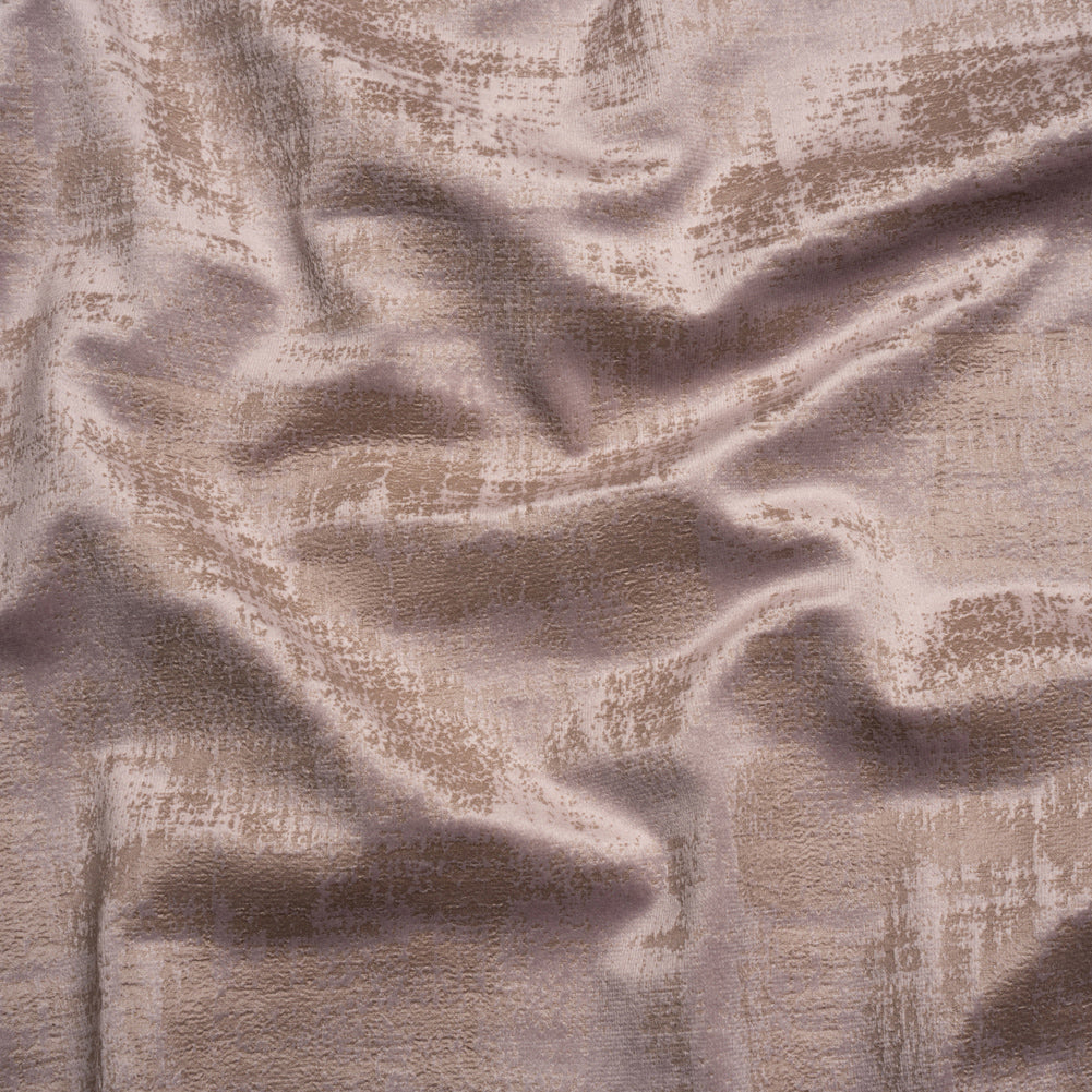 Kasa Rose Crosshatching Embossed Knit Velvet