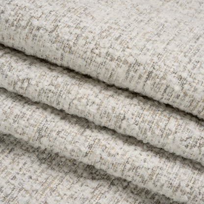 Crypton Dust Polyester Tweedy Upholstery Boucle Folded