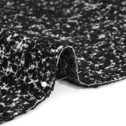 Crypton Zebra Polyester Tweedy Upholstery Boucle Detail