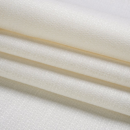 Crypton Blizzard Rayon and Linen Heavyweight Basket Woven Folded