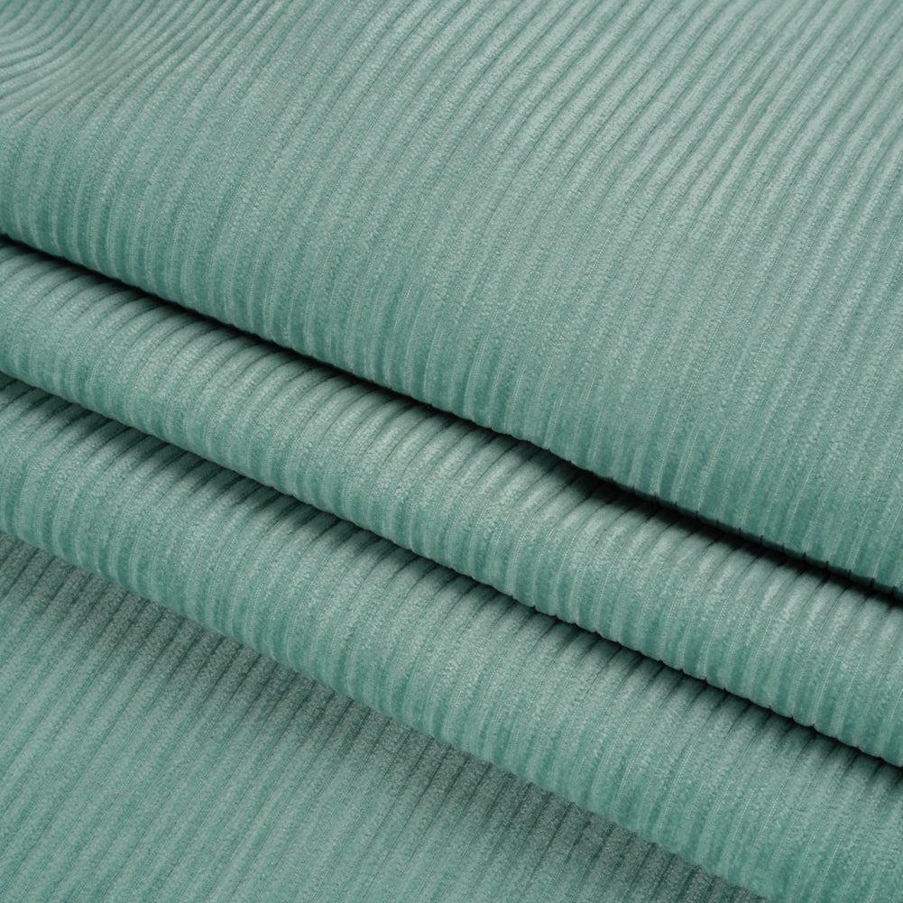 Crypton Sky Stain Resistant Upholstery Corduroy Folded