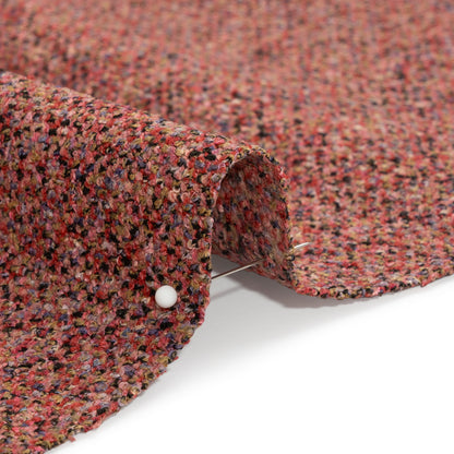 Crypton Berry Tweedy Stain Resistant Upholstery Boucle Detail