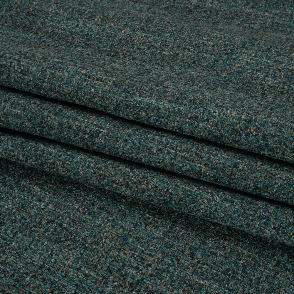 Crypton Abalone Tweedy Stain Resistant Upholstery Boucle Folded