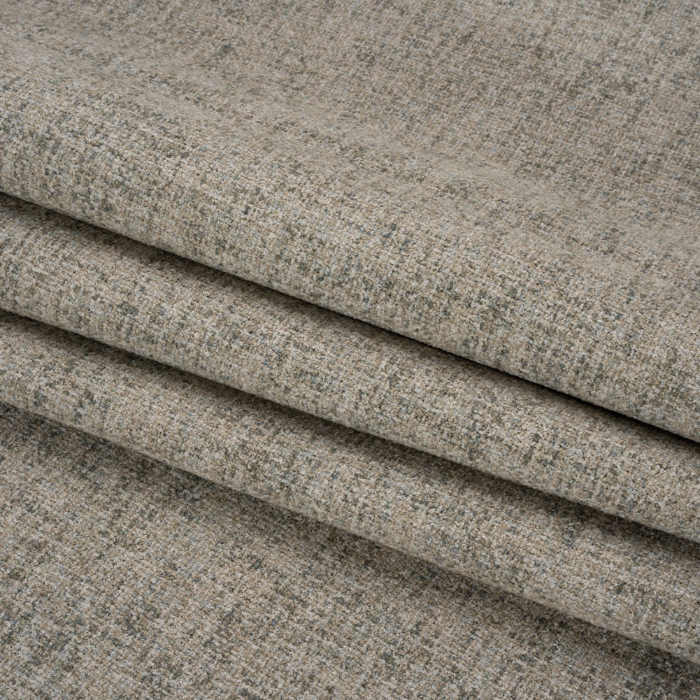Crypton Opal Tweedy Stain Resistant Upholstery Boucle Folded