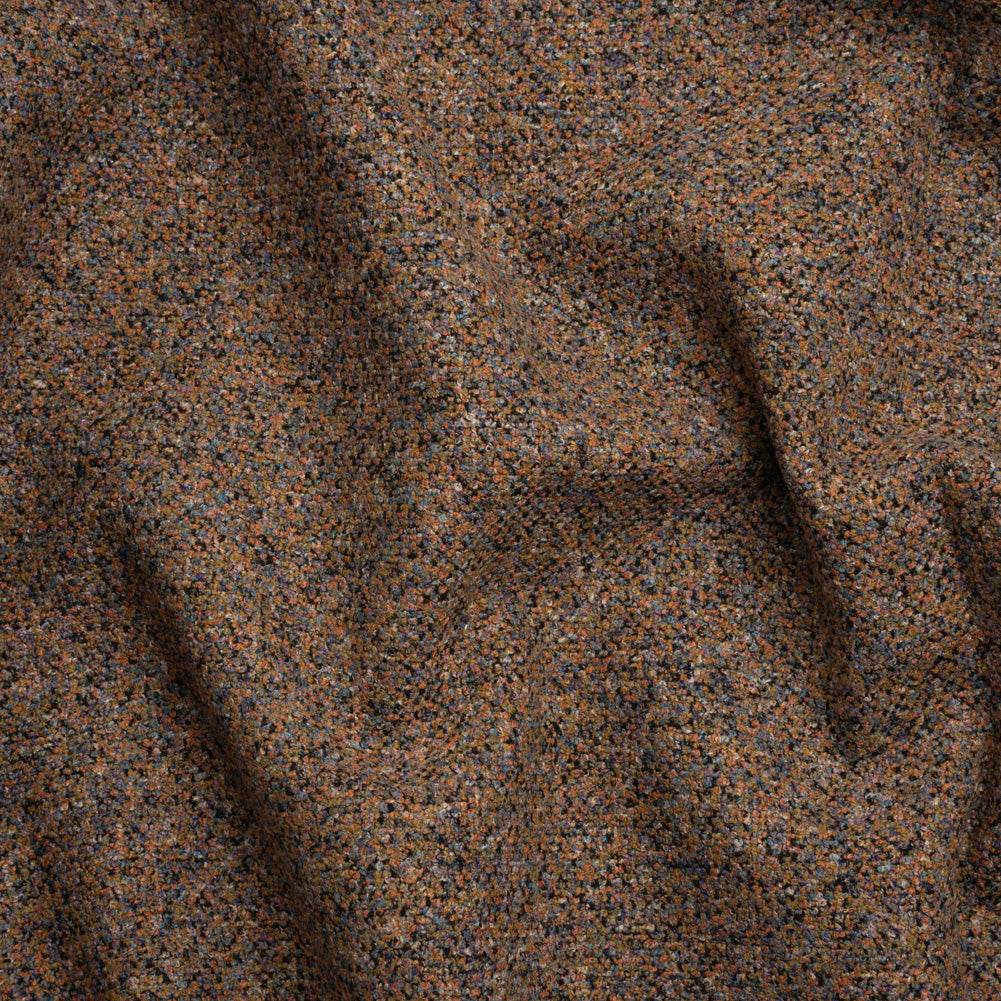 Crypton Cinnabar Tweedy Stain Resistant Upholstery Boucle