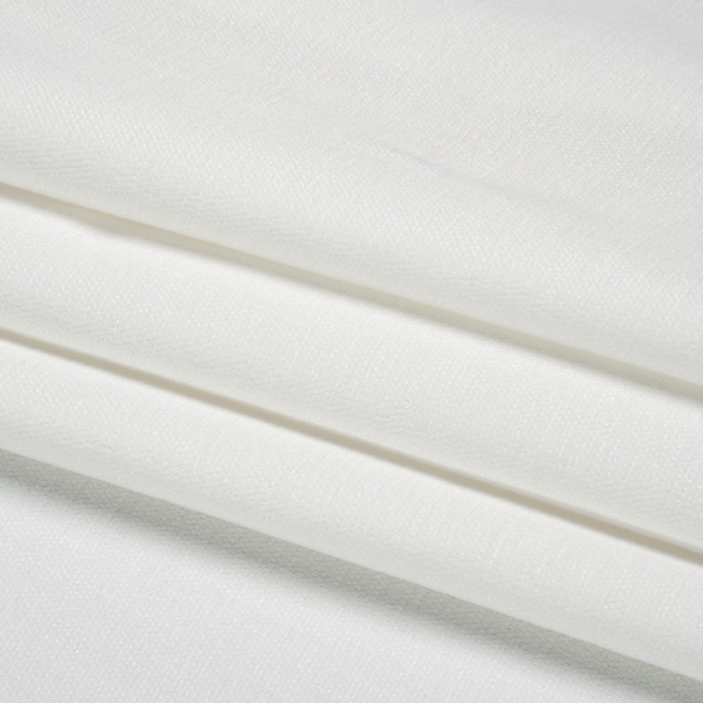 Crypton Snow Stain Resistant Performance Upholstery Chenille Woven Folded