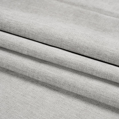 Crypton Pewter Stain Resistant Performance Upholstery Chenille Woven Folded