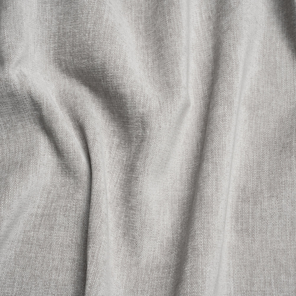 Crypton Pewter Stain Resistant Performance Upholstery Chenille Woven
