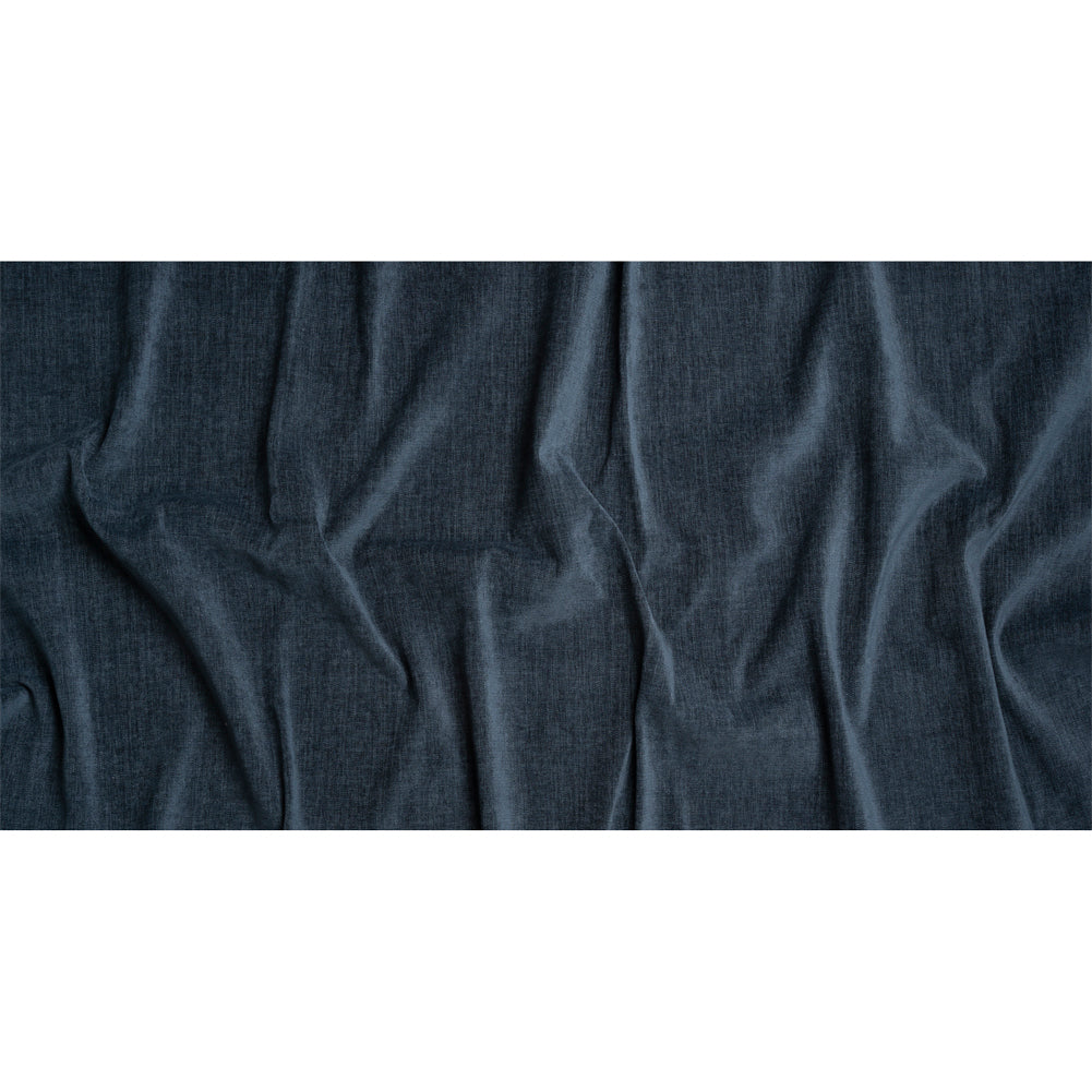 Crypton Indigo Stain Resistant Performance Upholstery Chenille Woven Full