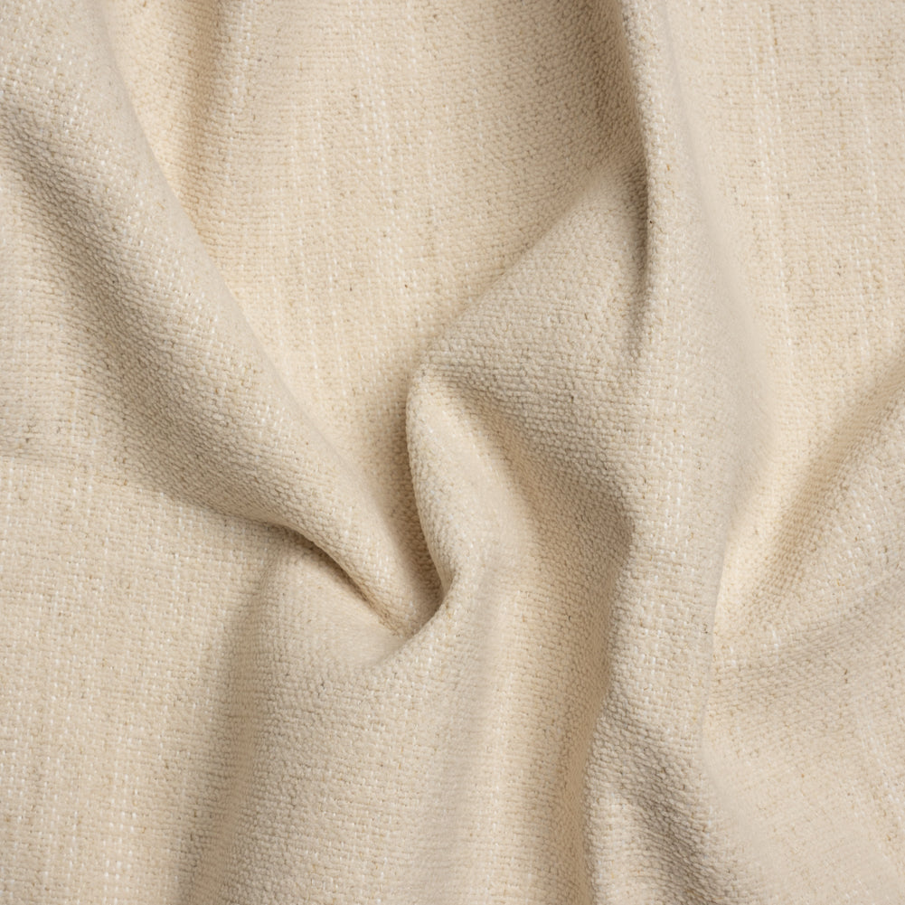 Crypton Eggshell Stain Resistant Polyester and Linen Chenille Upholstery Woven