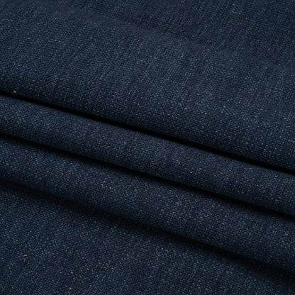 Crypton Ink Stain Resistant Polyester and Linen Chenille Upholstery Woven Folded