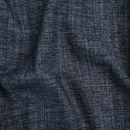 Crypton Indigo Stain Resistant Polyester and Linen Chenille Upholstery Woven