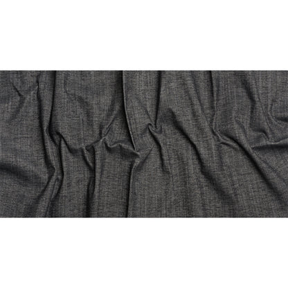 Crypton Charcoal Stain Resistant Polyester and Linen Chenille Upholstery Woven Full