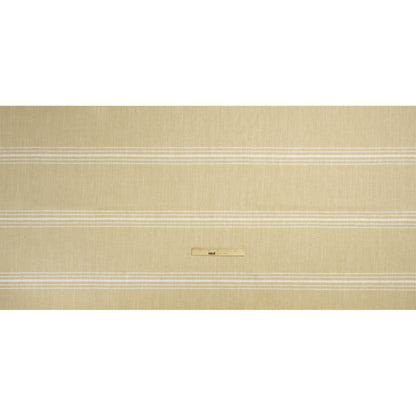 Crypton Sand Striped Stain Resistant Polyester and Linen Chenille Upholstery Woven Full
