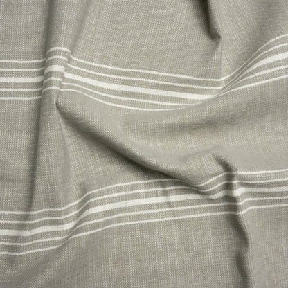 Crypton Stone Striped Stain Resistant Polyester and Linen Chenille Upholstery Woven