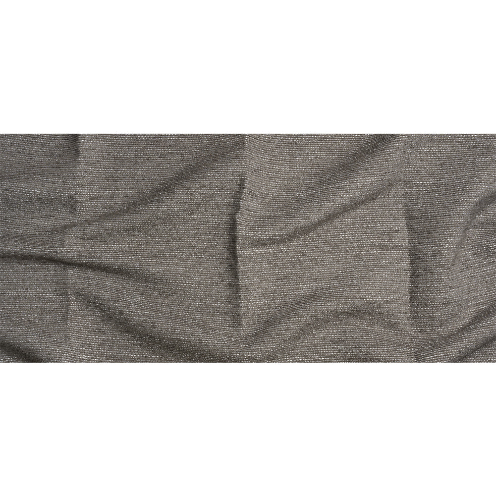 Crypton Pewter Tweedy Stain Resistant Chenille Woven Full