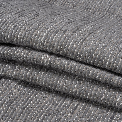 Crypton Platinum Tweedy Stain Resistant Chenille Woven Folded