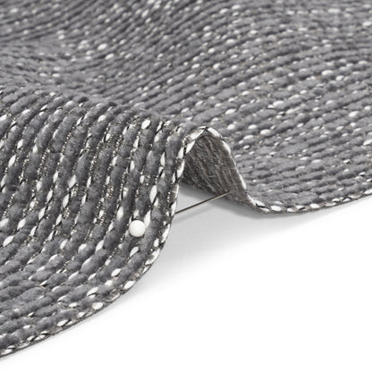 Crypton Platinum Tweedy Stain Resistant Chenille Woven Detail