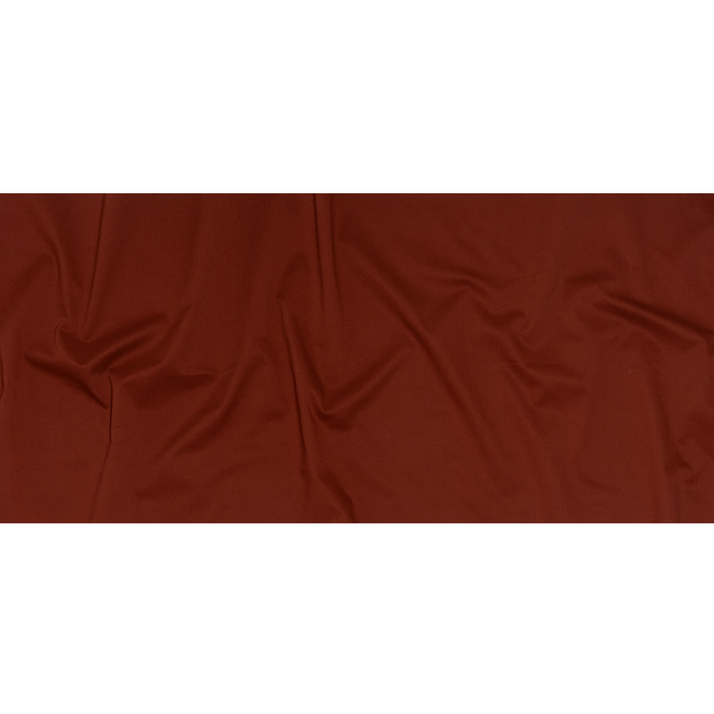 Carbon Brushed Stretch Khaki Twill - Dark Red - Averill Collection - Full