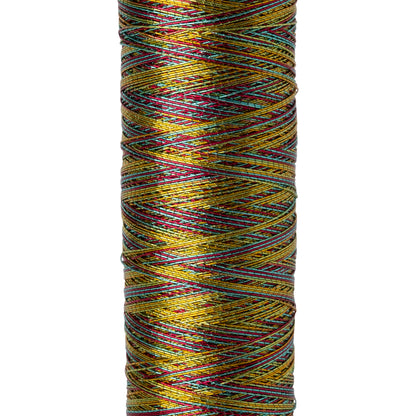 Gutermann Metallic Thread 200m - 9885 Variegated Red Apples