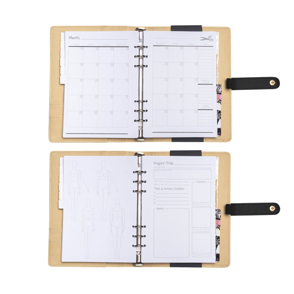 Designer Sewing Planner 2nd Edition by Mood - Undated A5, 5.875" x 8.25"