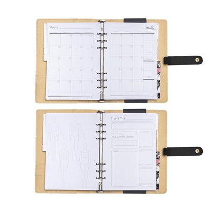 Designer Sewing Planner 2nd Edition by Mood - Undated A5, 5.875" x 8.25"