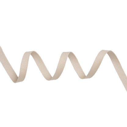 Beige Polyester Knit Tape - 9mm