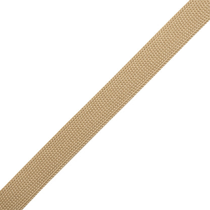 Khaki Polyester Knit Tape - 9mm Folded