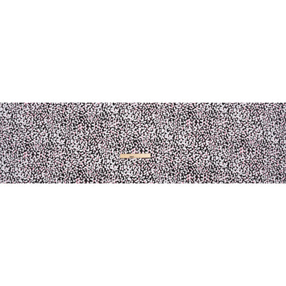 Stretch Rayon Jersey - Black, Pink and White Abstract Spots Full