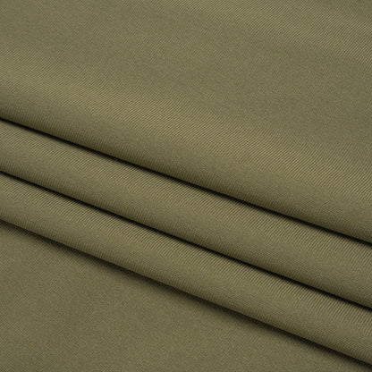Polyester Interlock Knit - Light Olive Green Folded