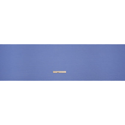 Rayon and Polyester Jersey - Country Blue and White Railroaded Stripes Full