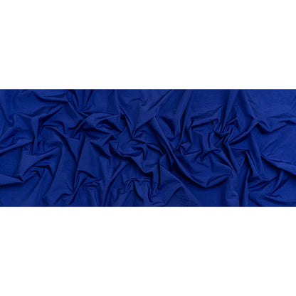 Crinkled Nylon Taffeta - Cobalt Blue Full
