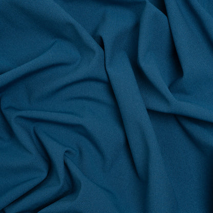Polyester Interlock Knit - Evening Blue