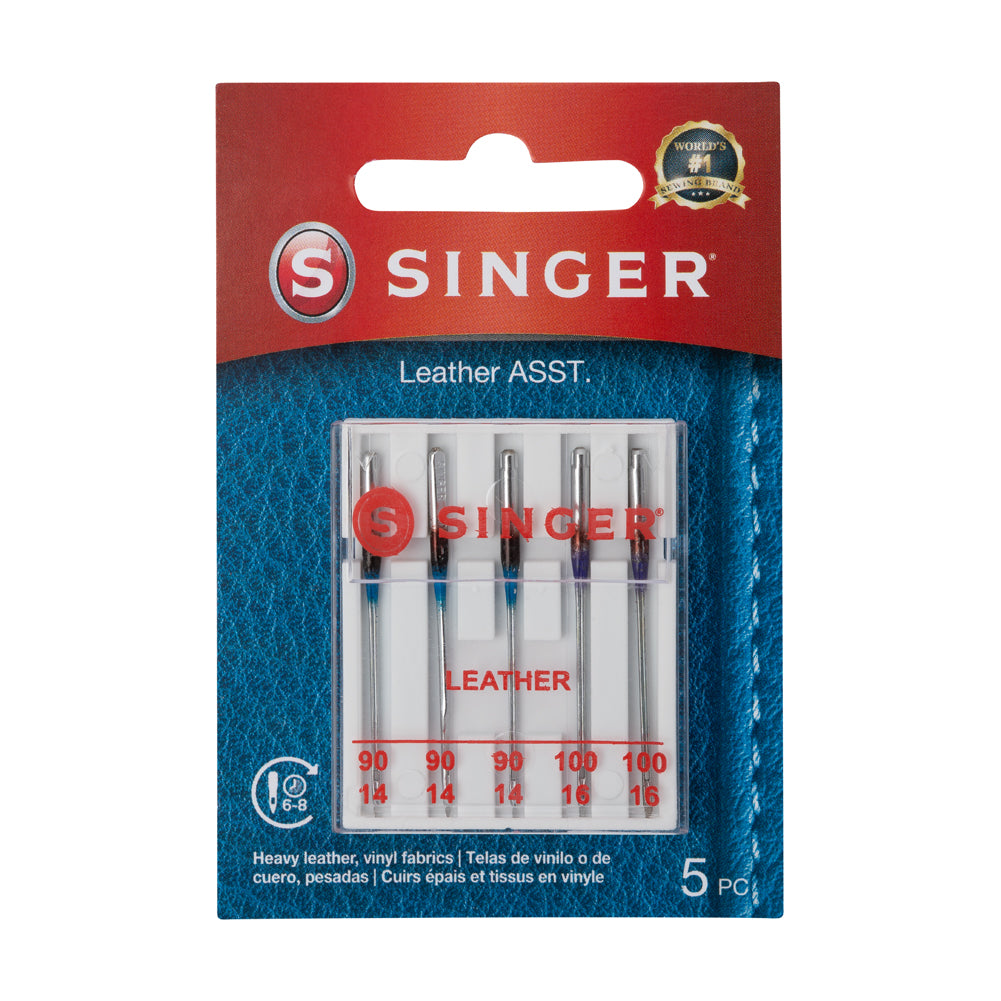 Singer Leather Machine Needles - Assorted Sizes