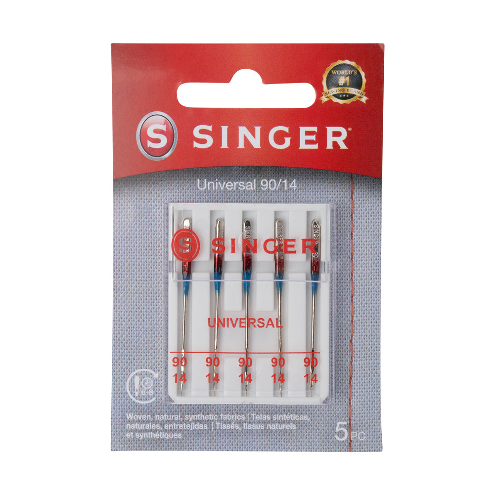 Singer Universal Regular Point Machine Needles - Size 90/14