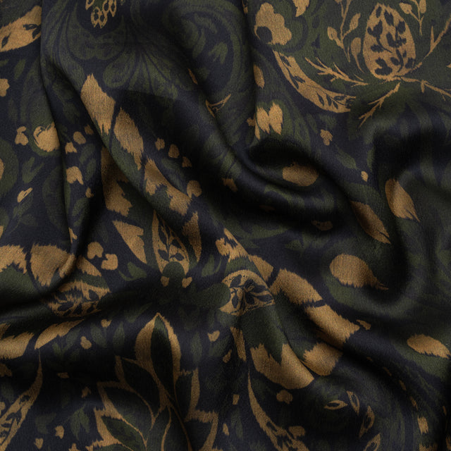 Mood Exclusive Daring Darkness Polyester Satin Faced Crepe