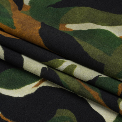 Mood Exclusive Green Drowsy in Daintree Lightweight Polyester Crepe Folded