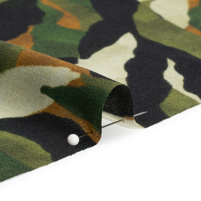 Mood Exclusive Green Drowsy in Daintree Lightweight Polyester Crepe Detail