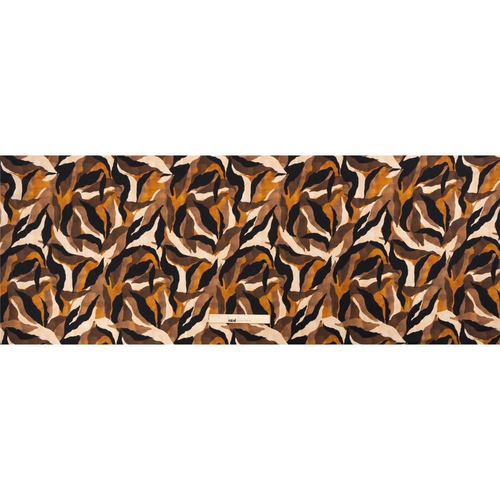 Mood Exclusive Brown Drowsy in Daintree Lightweight Polyester Crepe Full