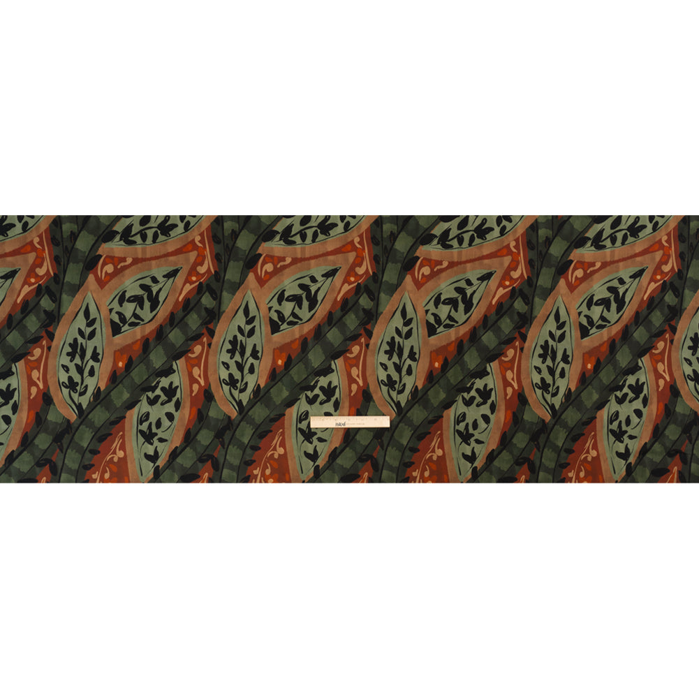 Mood Exclusive Rust Vine Time Lightweight Recycled Polyester Crepe Full