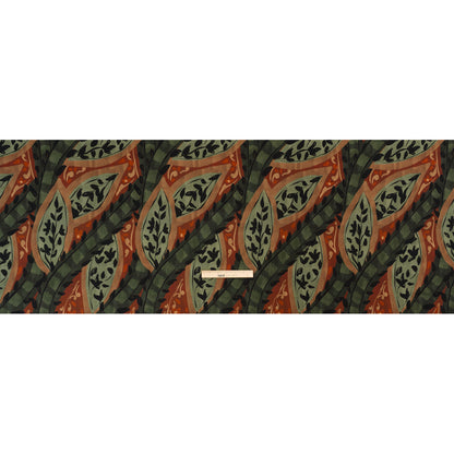 Mood Exclusive Rust Vine Time Lightweight Recycled Polyester Crepe Full