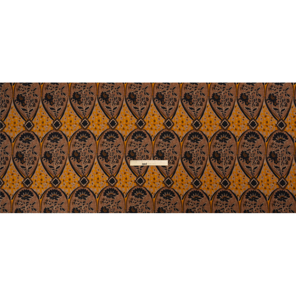 Mood Exclusive Brown Vale of Victoria Lightweight Polyester Crepe Full