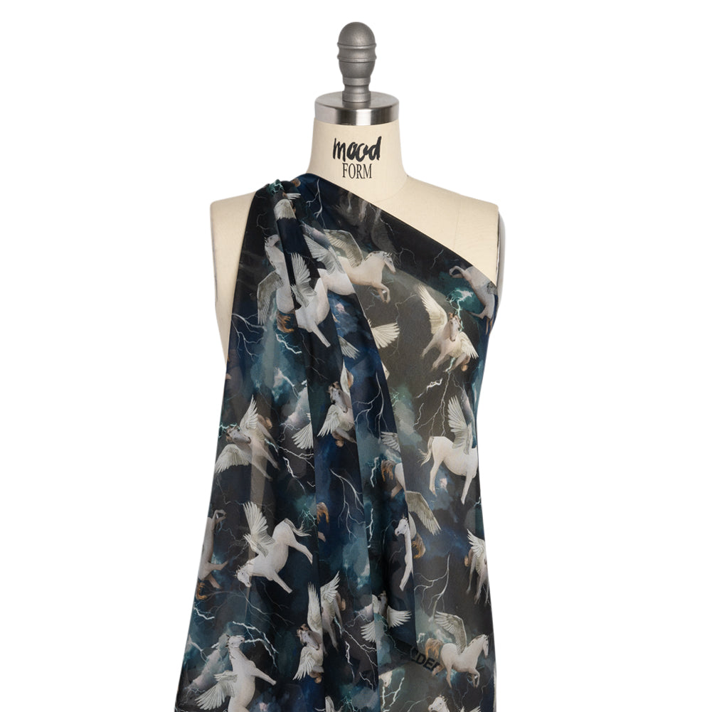 Mood Exclusive Sky Stead Viscose Chiffon Detail